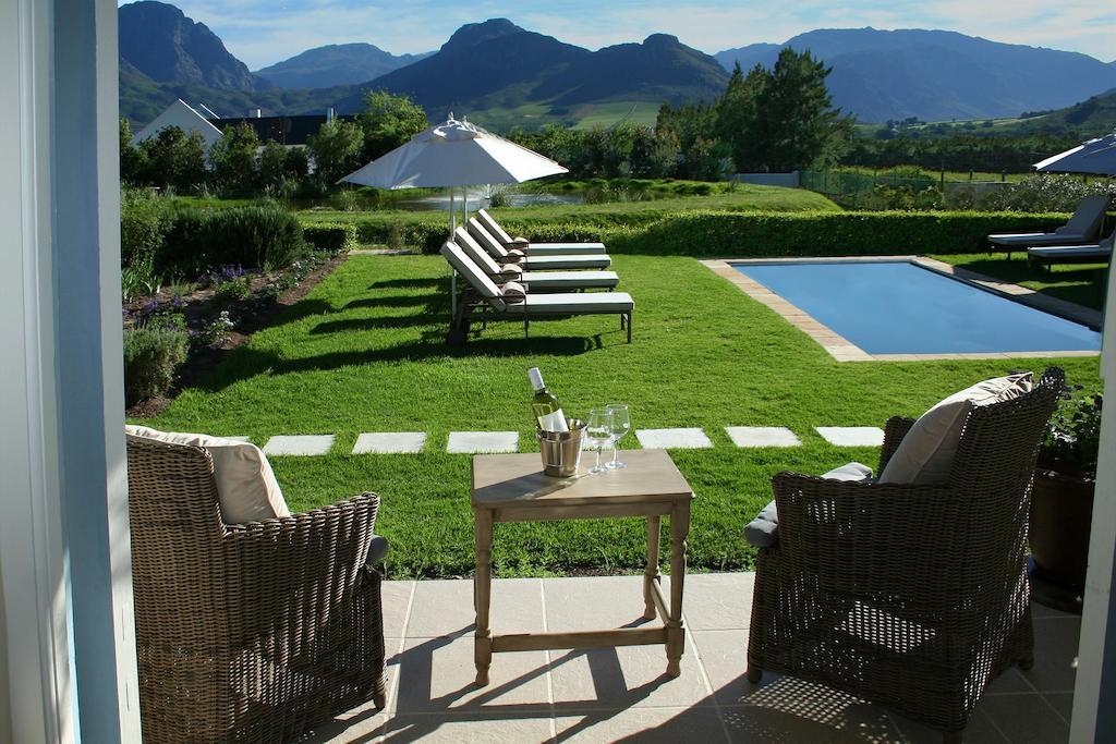 La Cabriere Country House Guest House Franschhoek Bagian luar foto